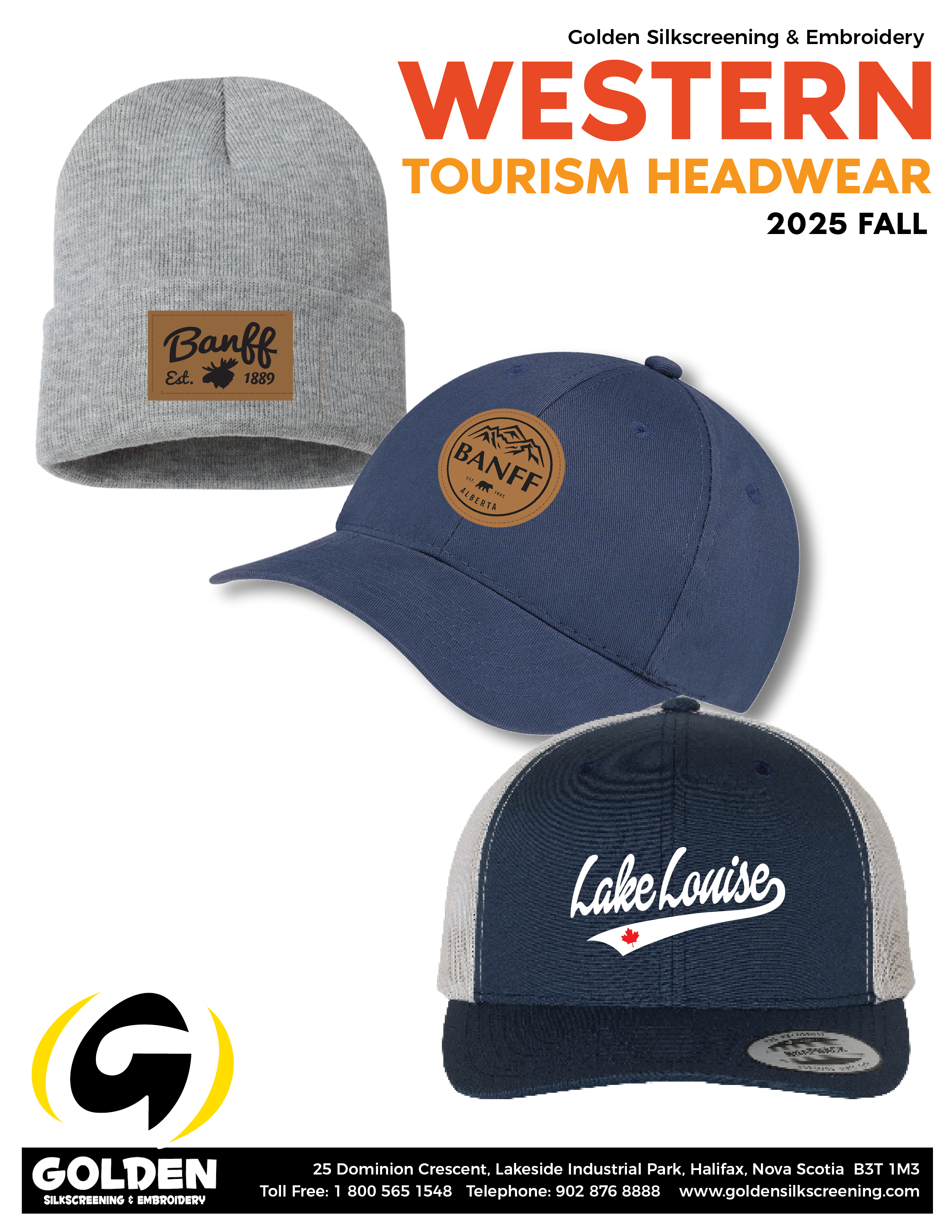 WESTERN HEADWEAR COVER-2025 FALL Western Canada Catalog